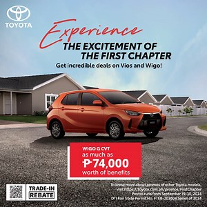 190 reactions · 48 shares | The first chapter awaits! Start your journey with a brand new Toyota. Learn more about our exciting offers this month via toyota.com.ph/promos/FirstChapter and inquire at your nearest dealership today. | Toyota Motor Philippines | Facebook