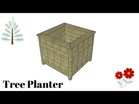 DIY Tree Planter Plans