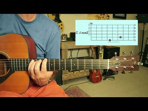 OPEN G| 4 Gorgeous Chords with chord charts!