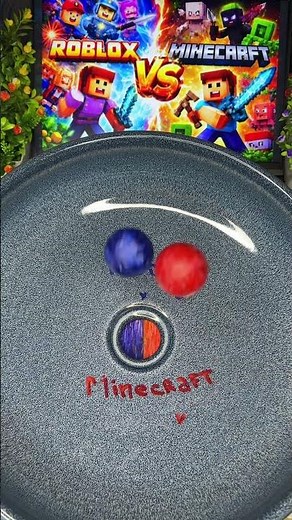 Roblox and Minecraft—it's a showdown! 🔥😎Which one comes out on top?