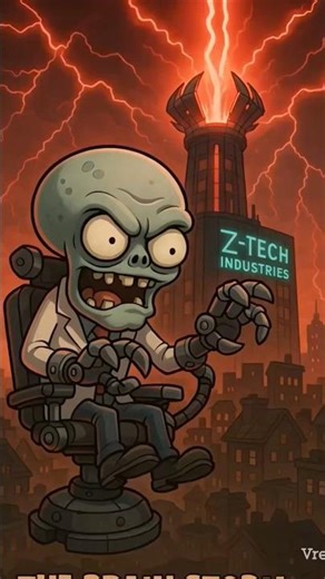 Plants vs Zombies: Zomboss vs Crazy Dave — The Ultimate War #pvzshorts #pvz #pvz animation #funny