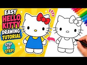 Easy Hello Kitty Drawing Tutorial