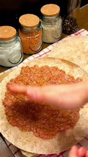 Crispy Burger Wrap in 10 Minutes #burger #recipe