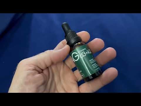 AG1 Athletic Greens 1oz Bottle of Vitamin d3+k2 Liquid Dietary Supplement Review