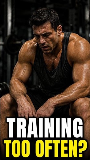 NATURAL? YOU MAY BE TRAINING TOO OFTEN #shorts