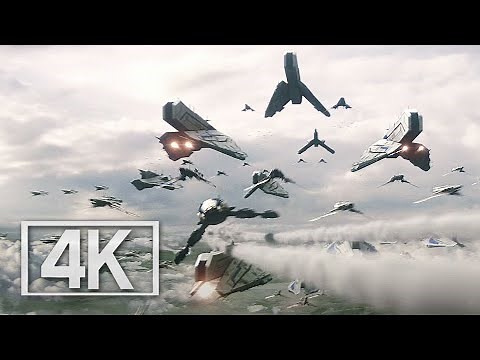 Battle of Earth - Mass Effect Battle Fight Scene Cinematic