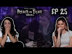 Attack on Titan Season 4 Episode 25 REACTION | Night of the End