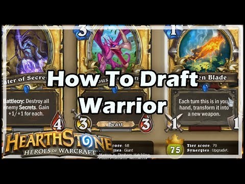 [Hearthstone] How To Draft Warrior