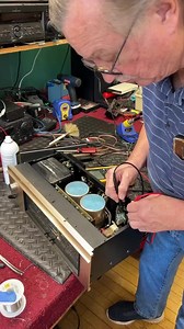 Working on a beautiful Luxman receiver #vintageaudio#repair#audiophile#lostart | The Vintage Audio Shop