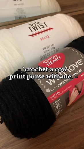 Crochet Cow Print Purse Tutorial with Jade Ann