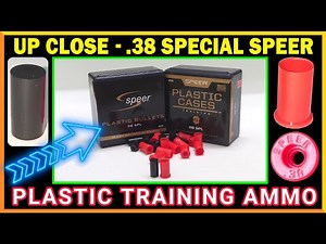Speer Plastic Training Ammo Up Close | .38 Special #reloadingandmore #reloadingandmore1966