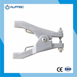 [Hot Item] Atex 승인 정전기 방지 접지 본딩 알루미늄 클램프 두 개 핀 포함