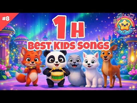 🎉 Spark Songs Kids Compilation – 1 Hour of Magical Songs for Children 🌙❄️🦕🌋✨