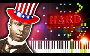 【Sheet Music Boss】SCOTT JOPLIN - THE ENTERTAINER - Piano Tutorial 钢琴版-演艺人