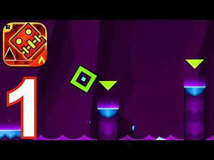 Geometry Dash Meltdown - Gameplay Walkthrough Part 1 - Levels 1-3 (iOS, Android)