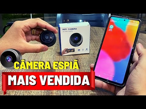 Como Configurar a Câmera ip A9 wi-fi Sem Fio | A Câmera Espiã Mais Vendida.