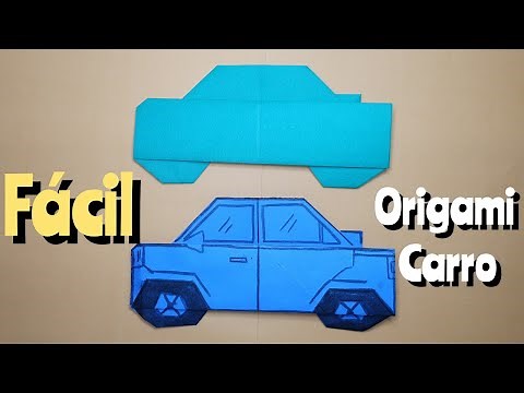 How to make a paper car (Origami) Level: Easy