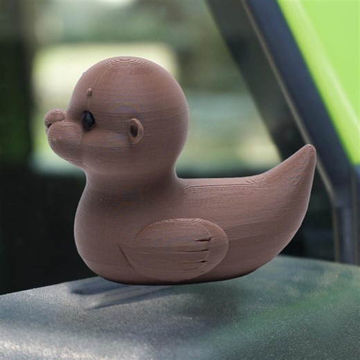 4x4 Ducking Otter Dashboard Decoration Woodland Creature Gift Idea Quirky Adventure Keepsake Rustic Dashboard Buddy Duck Party Favor Cake - Etsy