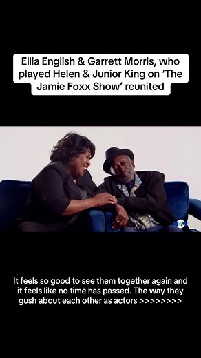 Ellia English y Garrett Morris se reúnen tras The Jamie Foxx Show