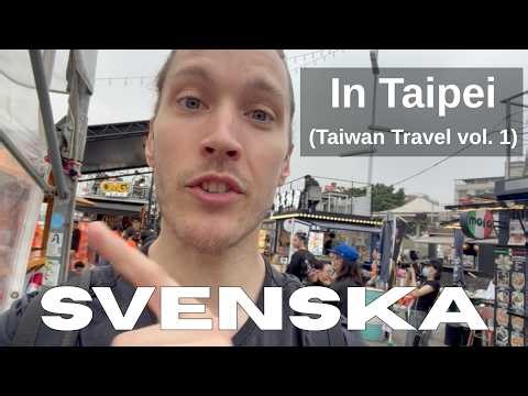 Learn Swedish in Taipei, Yanping Riverside Park (Taiwan Travels vol. 1) - COMPREHENSIBLE INPUT