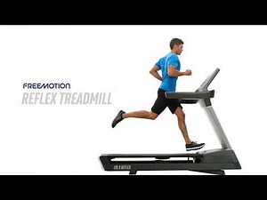 FREEMOTION REFLEX TREADMILL SLOW MOTION CLOSE UP