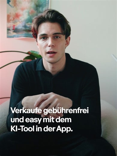 Verkaufe jetzt privat bei eBay – komplett gebührenfrei und einfach mit KI-Tool in der App! #ebay #thingspeoplelove #easyselling @Nils Kuesel