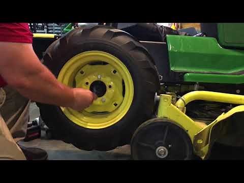 How to replace o-ring packing / John Deere 425 Transaxle