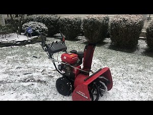 Supercharged Honda HS928 WAS Hydrostatic 2 Stage Snow Blower Overview / Review