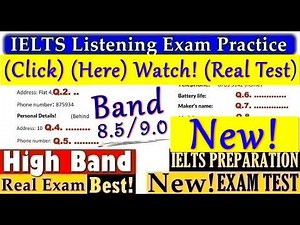 IELTS LISTENING PRACTICE TEST 2026 WITH ANSWERS | 24.05.2026