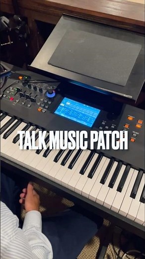 How to Create a Talk Music Patch on the Yamaha Modx and Montage!