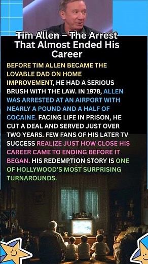 Tim Allen – The Arrest That Almost Ended His Career #TimAllen #ClassicSitcoms #ClassicTV