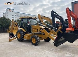 [Hot Item] Cat Backhoe Loader 420f Wheel Loader Used Caterpillar Excavator Mini Backhoe Loaders Good Condition Original New Backhoe Loader