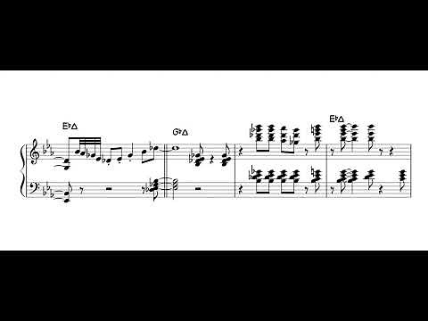 Oscar Peterson - Night and Day - Complete piano transcription (PDF in description)