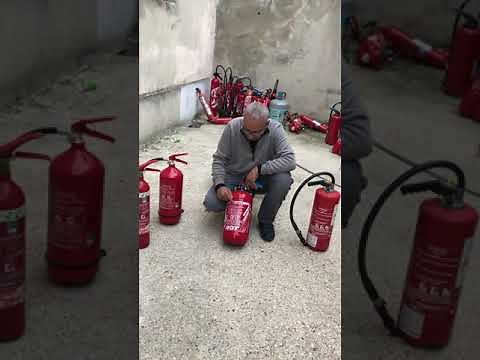 Cours sur les extincteurs