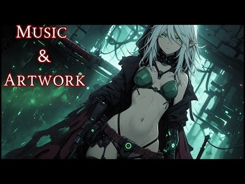 'Fractured Horizons' Cyberpunk l Dark Synth l Symphonic Metal. Music & Artwork