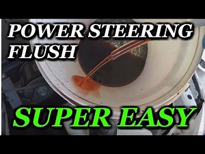 Quick Power Steering Fluid Change and Flush