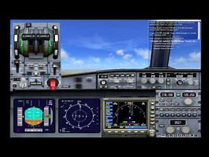 FSX - Landing with ILS - Airbus A321