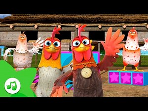 The Chicken Coop is Dancing 🐓 Nursery Rhymes & Kids Songs | Zenon the Farmer
