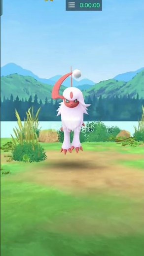 shiny mighty absole caught // Pokemon go #pokemongo #pokemon #shiny