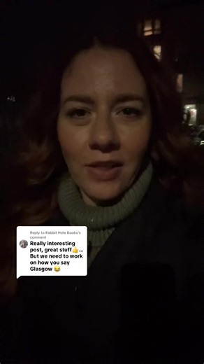 Replying to @Rabbit Hole Books #glasgow