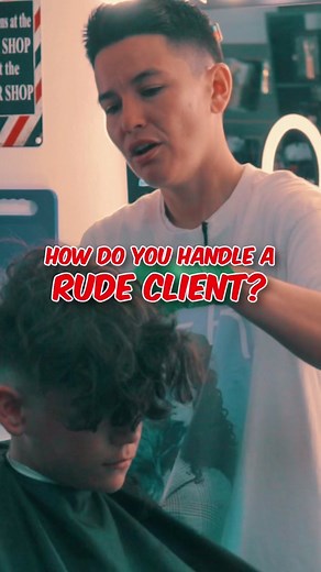 Dealing with Disrespectful Clients in the Barber Shop