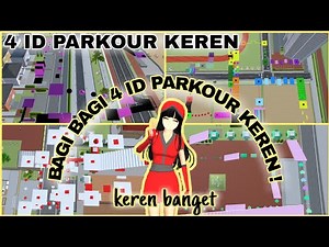 BAGI BAGI 4 ID PARKOUR KEREN ||SAKURA SCHOOL SIMULATOR