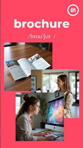 How To Pronounce “Brochure” Correctly | Shadowing Practice