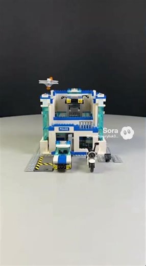 How Long Does This LEGO Police Station Take #lego #challenge #legocity