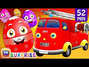 Learn Vehicles for Kids - Ambulance, Fire Engine + More ChuChu TV Learning Videos SUPER COLLECTION 6