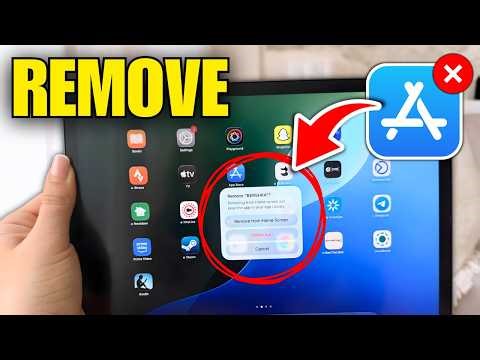 How To Remove Apps From iPad Permanently