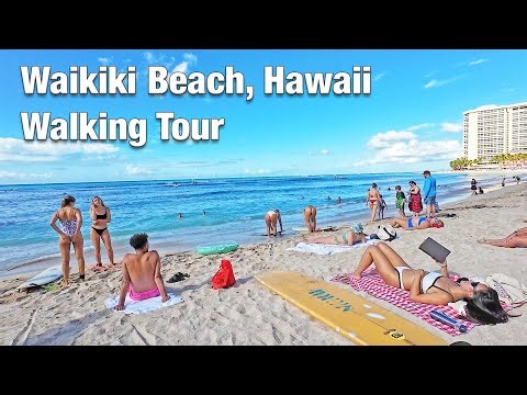 🌴 HAWAII WALK TODAY October 15, 2025 🌴 Waikiki Beach, Hotels & Main Streets #honolulu #travel #oahu