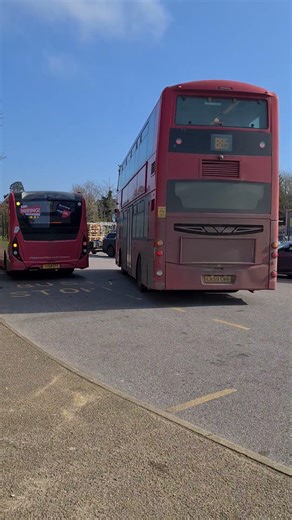 AVMT Buses LK59 CWW leaves Axminster Rail Station on service 885 04/03/2026