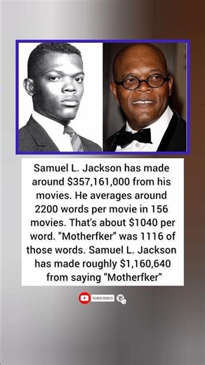 The Most Expensive Word in Hollywood? 💸 #SamuelLJackson