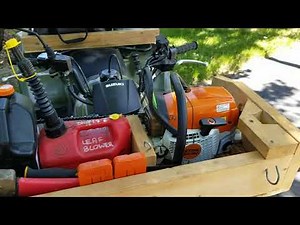 ATV Quad Chainsaw Rack